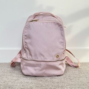 lululemon City Adventurer Backpack *Mini - 12L - Misty Pink - Gold Zipper